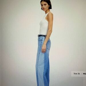Madewell Light Pierced Barrel Leg Jeans